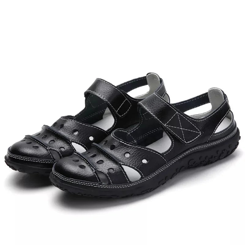 Timeless and supportive orthopedic winter Sandals